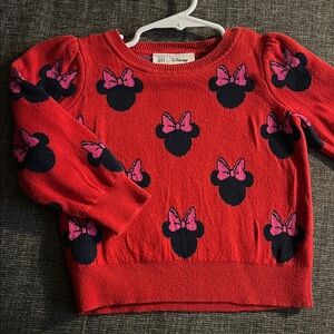 2T Minnie Mouse Sweater